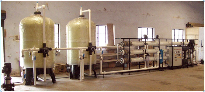 Containerise brackish water plant (R.O.System)