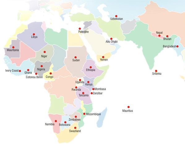Global presence