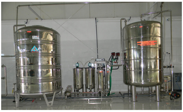 6000 Liters per hour Complete Mineral Water Processing Plant