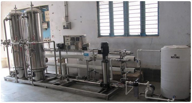 2000 Liters per hour R.O. System