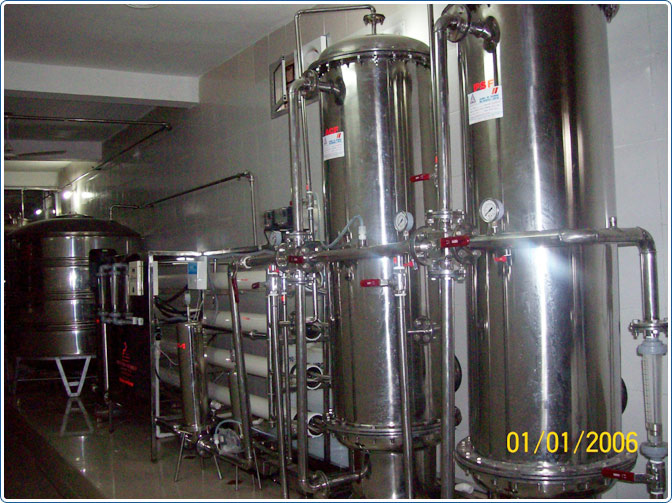 3,000 LPH Mineral Water Processing plant
