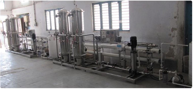 2000 Liters per hour R.O. System